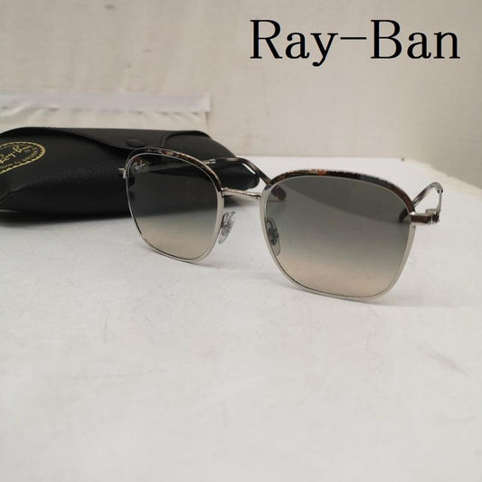 レイバン Ray-Ban めがね・サングラス サングラス rb3720 003/32 55□20 145 シルバー スクエア サングラス - メンズ USED 古着 中古 50162243