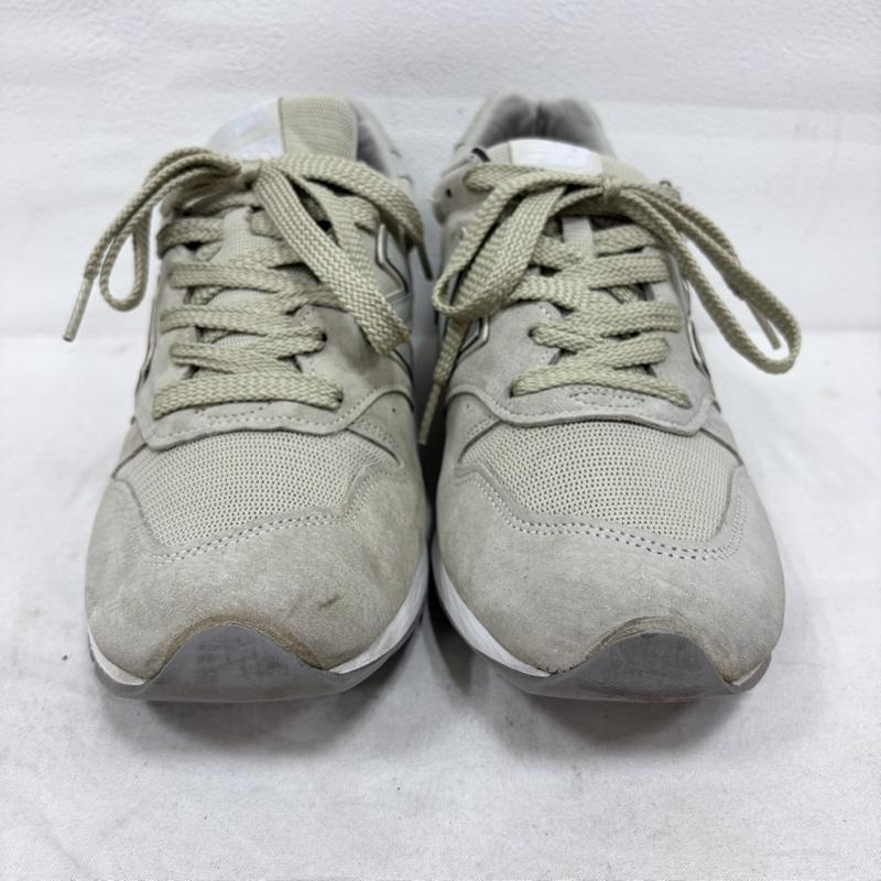 ニューバランス New Balance スニーカー スニーカー M996LRF USA製 スエード メッシュ ローカット スニーカー 27.0cm ロゴ、文字 ベージュ / ベージュ / beige X グレージュ / グレージュ / メンズ USED 古着 中古 50162244