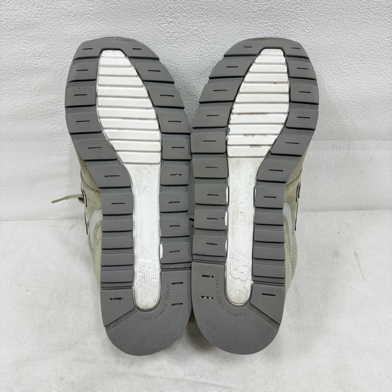 ニューバランス New Balance スニーカー スニーカー M996LRF USA製 スエード メッシュ ローカット スニーカー 27.0cm ロゴ、文字 ベージュ / ベージュ / beige X グレージュ / グレージュ / メンズ USED 古着 中古 50162244