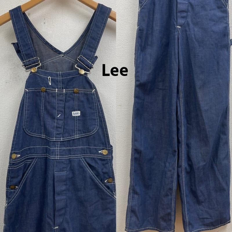 リー Lee サロペット・オーバーオール サロペット、オーバーオール 70s ヴィンテージ ユニオンチケット デニム オーバーオール インディゴ / インディゴ / Indigo メンズ USED 古着 中古 50162246