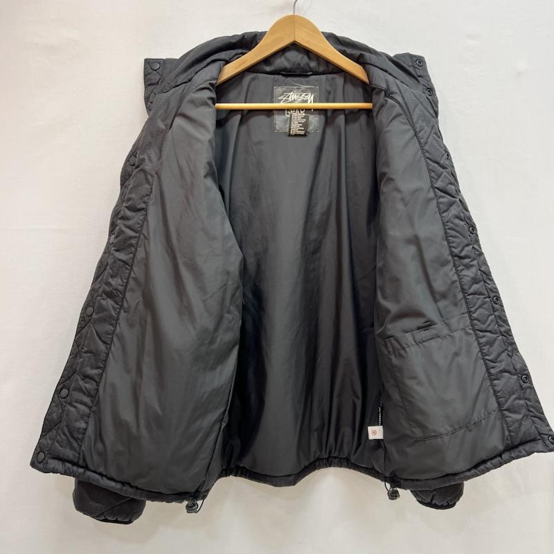 ステューシー STUSSY ジャケット、上着 ジャンパー、ブルゾン 00s ナイロン パデッドジャケット オールド S 黒 / ブラック / black メンズ USED 古着 中古 50162248