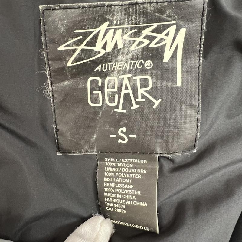 ステューシー STUSSY ジャケット、上着 ジャンパー、ブルゾン 00s ナイロン パデッドジャケット オールド S 黒 / ブラック / black メンズ USED 古着 中古 50162248