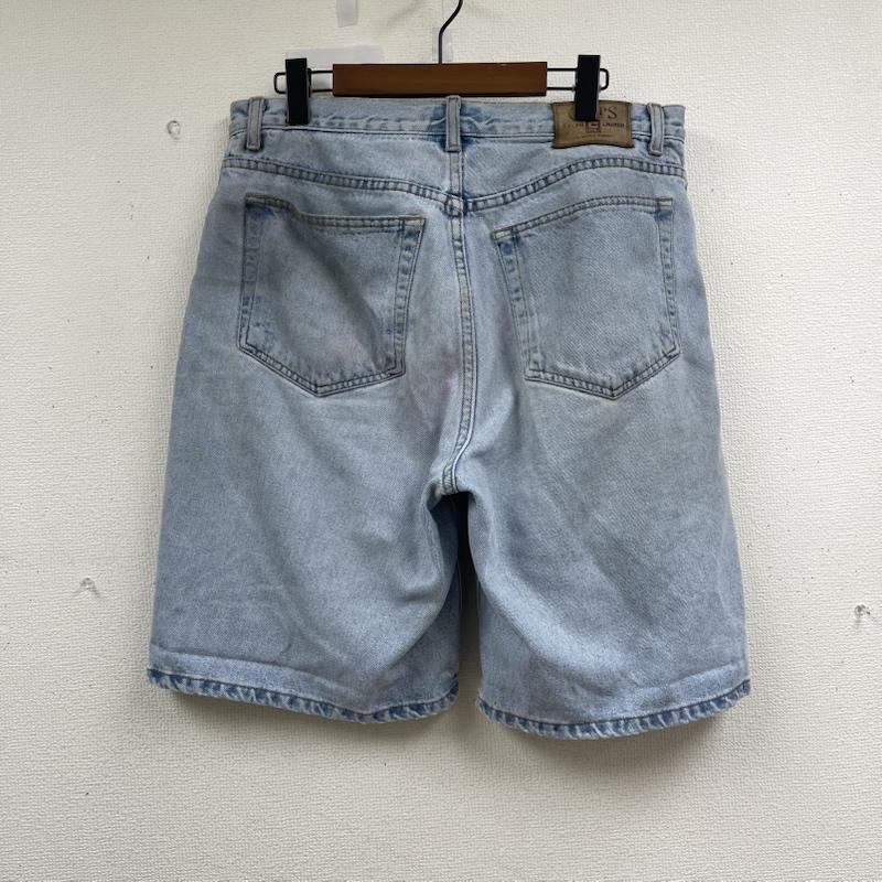 チャップス CHAPS パンツ ショートパンツ ヴィンテージ ロゴ パッチ 刺繍 デニム ショーツ ジョーツ 34インチ インディゴ / インディゴ / Indigo メンズ USED 古着 中古 50162259
