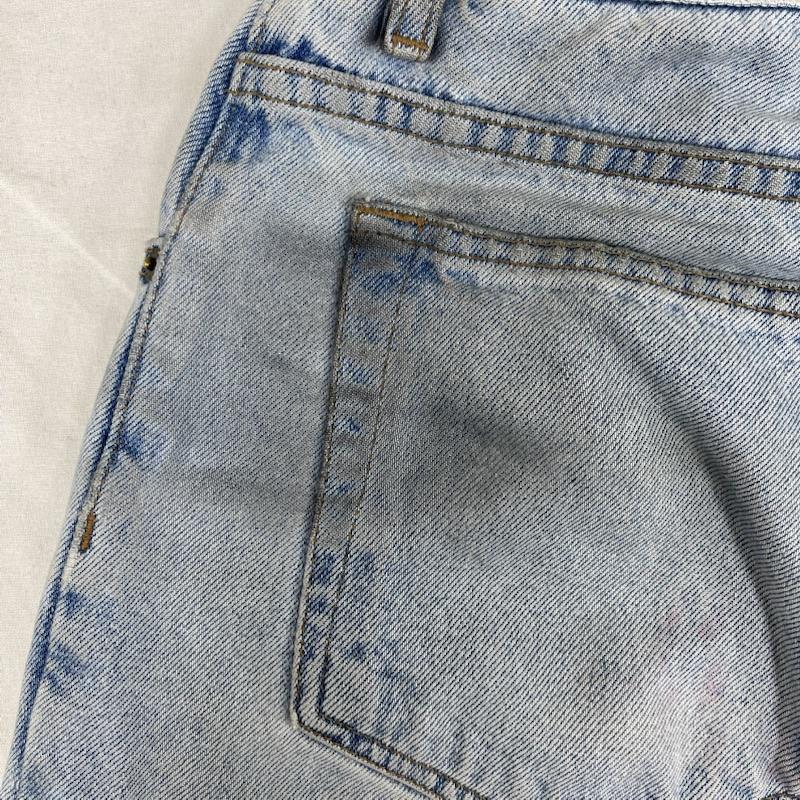 チャップス CHAPS パンツ ショートパンツ ヴィンテージ ロゴ パッチ 刺繍 デニム ショーツ ジョーツ 34インチ インディゴ / インディゴ / Indigo メンズ USED 古着 中古 50162259