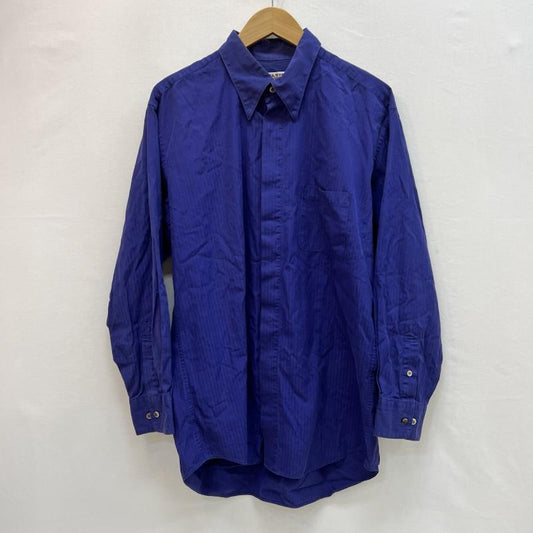 ジャンポールゴルチエオム JEANPAULGAULTIERHOMME シャツ、ブラウス 長袖 90s 比翼 ストライプシャツ 50 紫 / パープル / purple メンズ USED 古着 中古 50162261