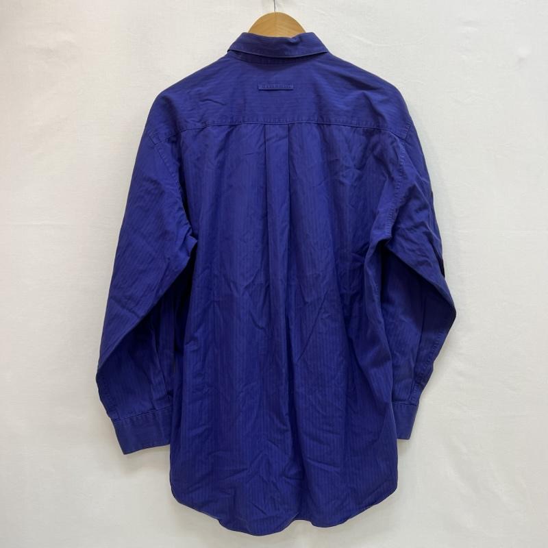 ジャンポールゴルチエオム JEANPAULGAULTIERHOMME シャツ、ブラウス 長袖 90s 比翼 ストライプシャツ 50 紫 / パープル / purple メンズ USED 古着 中古 50162261
