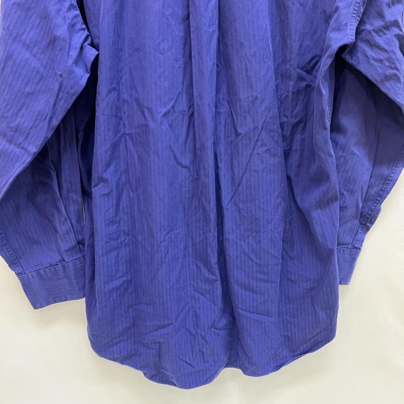 ジャンポールゴルチエオム JEANPAULGAULTIERHOMME シャツ、ブラウス 長袖 90s 比翼 ストライプシャツ 50 紫 / パープル / purple メンズ USED 古着 中古 50162261