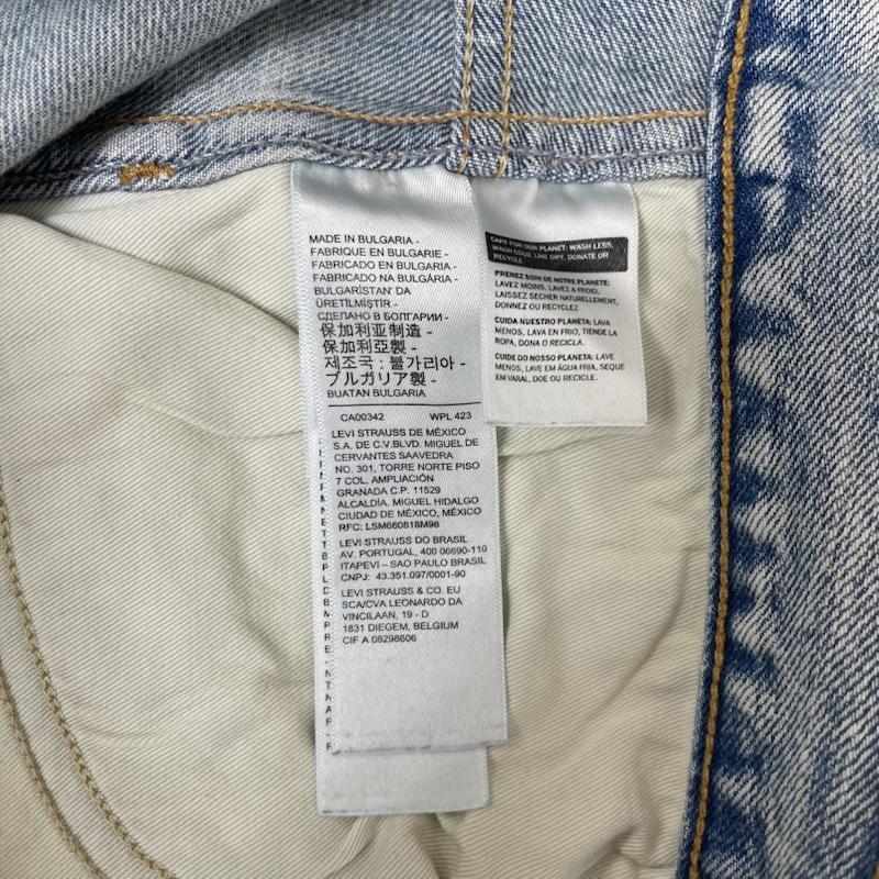 リーバイスウ゛ィンテージクロージング LVC パンツ デニム、ジーンズ 606 スリムフィット ジーンズ 復刻モデル デニム パンツ 36インチ インディゴ / インディゴ / Indigo メンズ USED 古着 中古 50162263