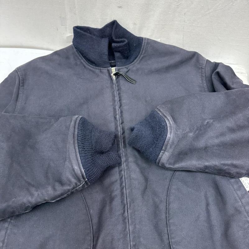バズリクソンズ Buzz Rickson s ジャケット、上着 フライトジャケット DECK ZIP ORIGINAL SPEC NAVY DEPARTMENT ジャングルクロス デッキ ジャケット BR14182 38 紺 / ネイビー / navy メンズ USED 古着 中古 50162265