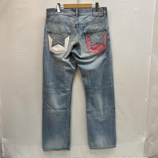 トミー TOMMY パンツ デニム、ジーンズ 00s スターポケット デニムパンツ y2k L メンズ USED 古着 中古 50162269