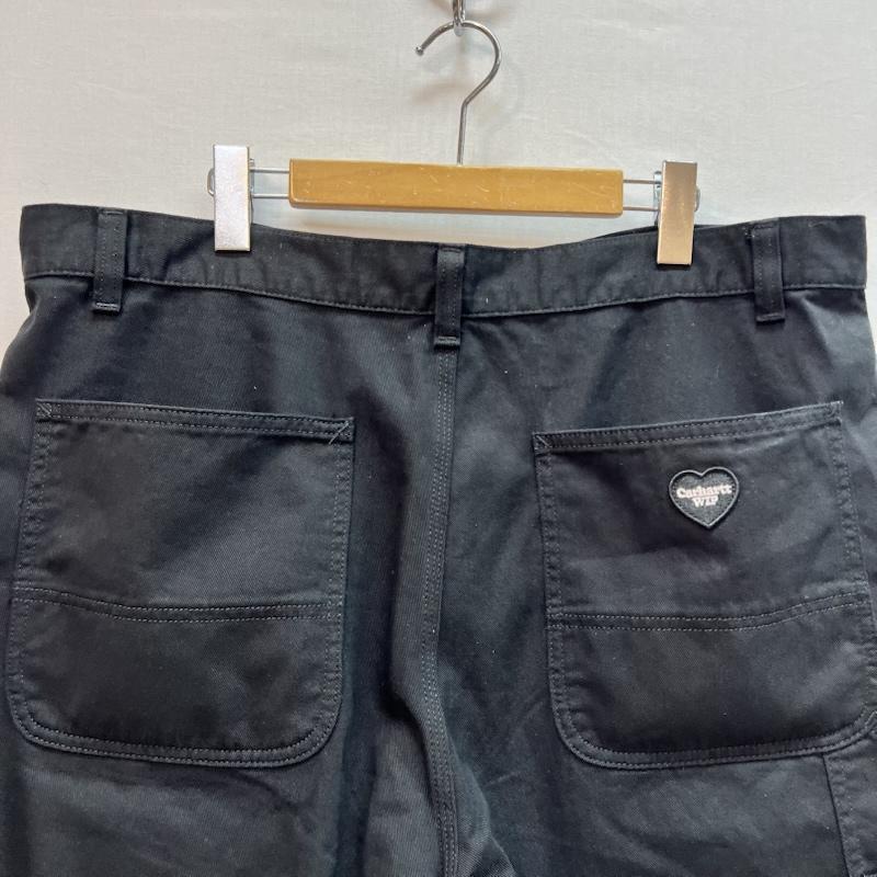 カーハート ダブリューアイピー Carhartt WIP パンツ ショートパンツ DREWE SHORT ハートロゴ ペインター ショートパンツ XL 黒 / ブラック / black メンズ USED 古着 中古 50162272