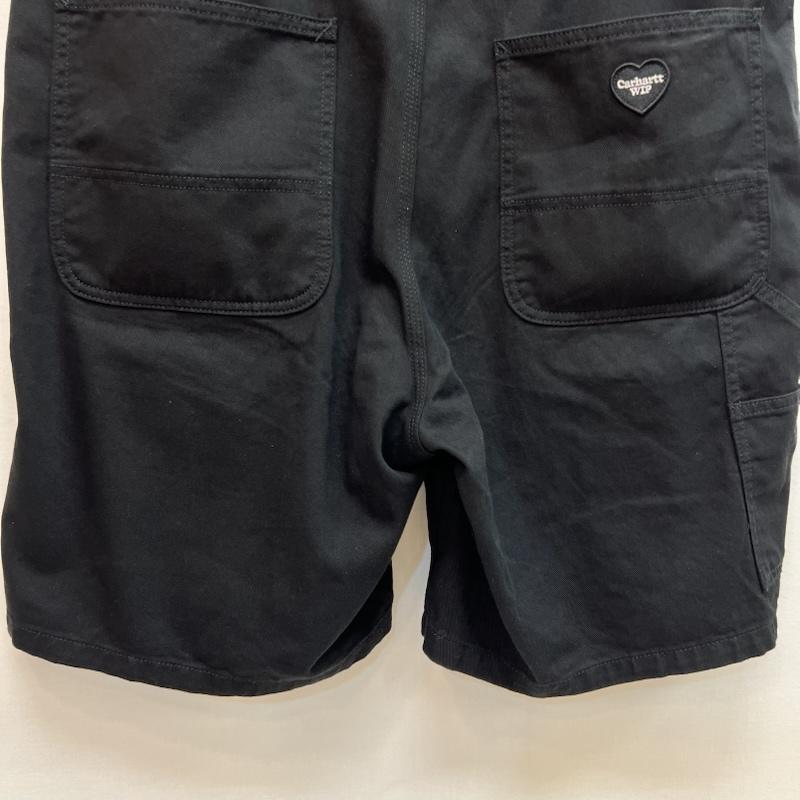 カーハート ダブリューアイピー Carhartt WIP パンツ ショートパンツ DREWE SHORT ハートロゴ ペインター ショートパンツ XL 黒 / ブラック / black メンズ USED 古着 中古 50162272