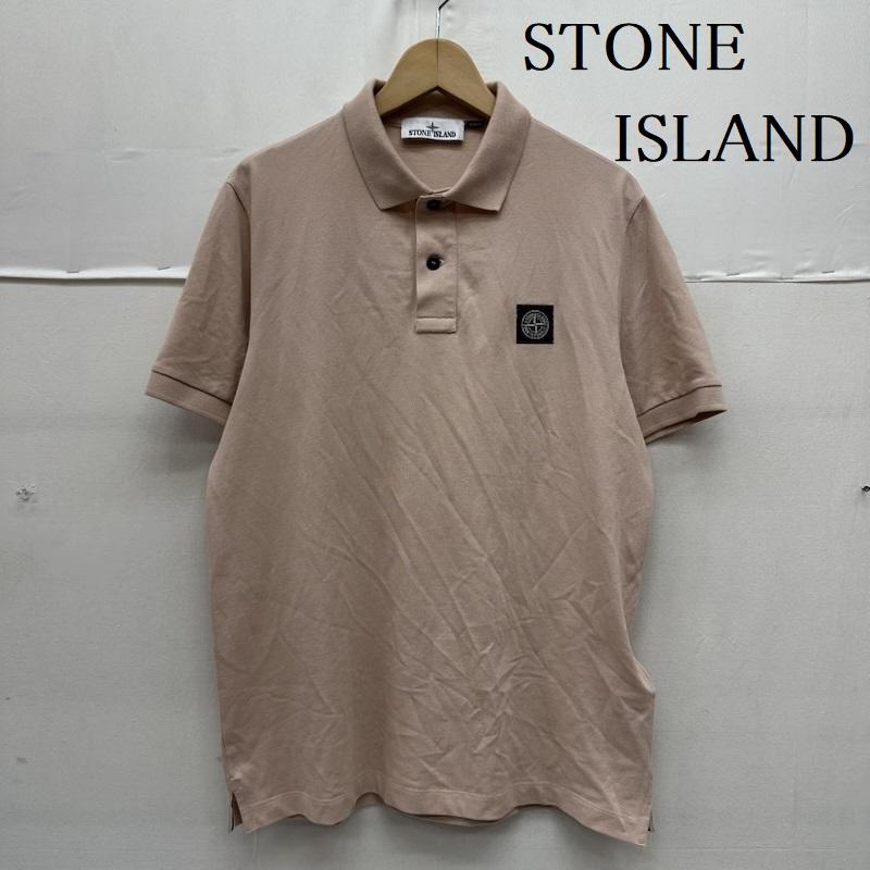 ストーンアイランド STONE ISLAND ポロシャツ 半袖 ロゴ 刺繍 ポロ シャツ K1S1522002SCS0017 M 桃 / ピンク / pink メンズ USED 古着 中古 50162280