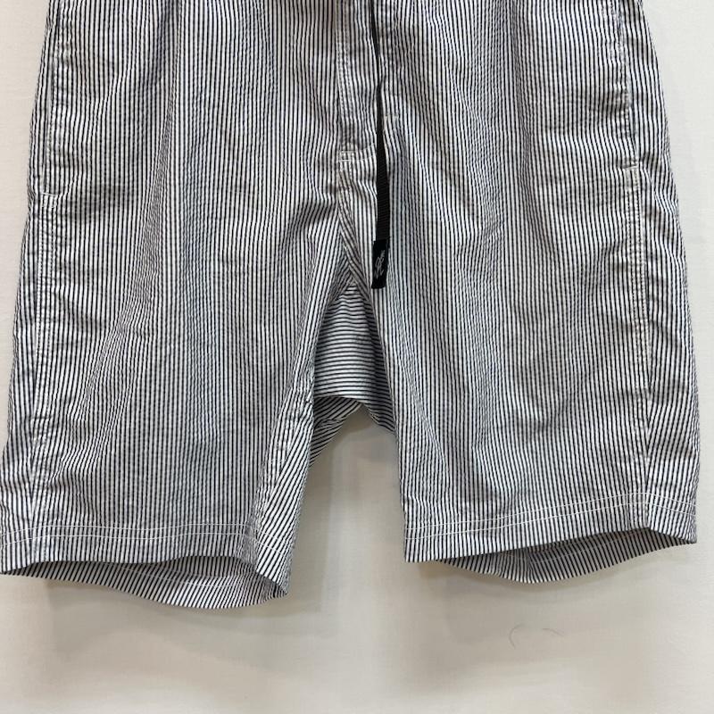 グラミチ GRAMICCI パンツ ショートパンツ シアサッカー ヒッコリー ストライプ ショートパンツ M メンズ USED 古着 中古 50162283