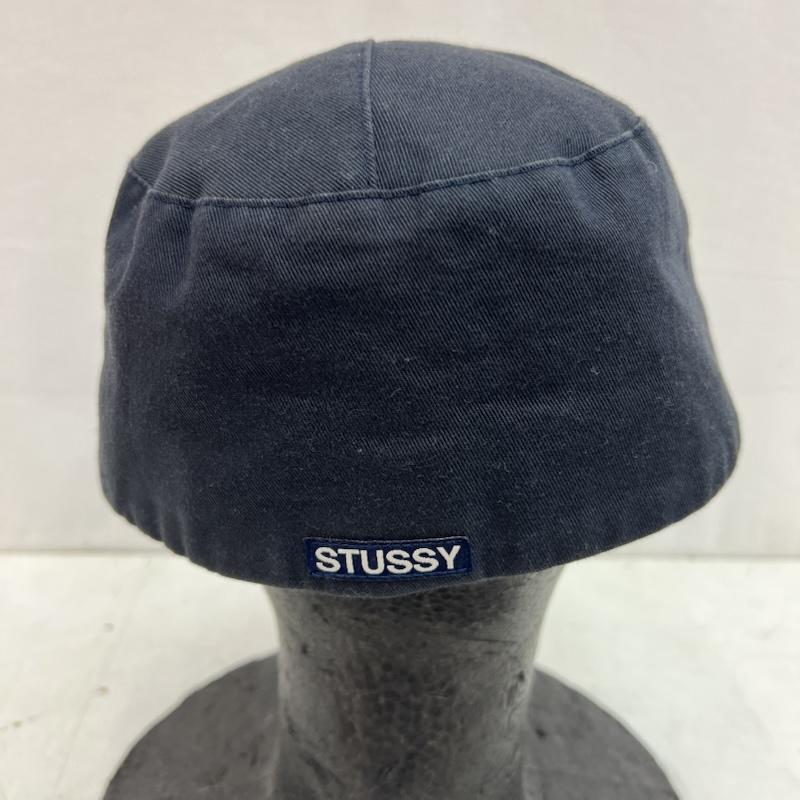 ステューシー STUSSY 帽子 キャップ 90s オールド ワークキャップ L/XL - 紺 / ネイビー / navy メンズ USED 古着 中古 50162294