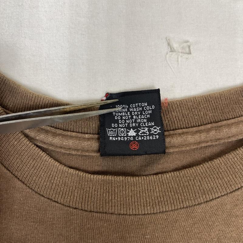ステューシー STUSSY Tシャツ 半袖 00s OLD グラフィック プリント Tシャツ M 茶 / ブラウン / brown メンズ USED 古着 中古 50162303