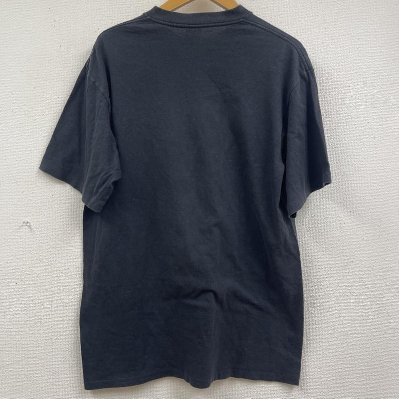 ステューシー STUSSY Tシャツ 半袖 00s 紺タグ グラフィック ロゴ プリント Tシャツ L 黒 / ブラック / black メンズ USED 古着 中古 50162309