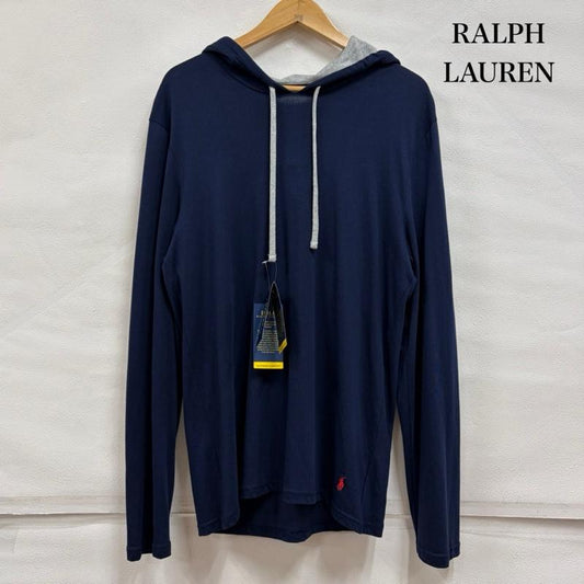 ポロラルフローレン POLO RALPH LAUREN パーカー 長袖 長袖 薄手 パーカー フーディー ポニー刺繡 S 無地 X ワンポイント X ロゴ、文字 X 刺繍 紺 / ネイビー / navy X 灰 / グレー / gray メンズ USED 古着 中古 50162312