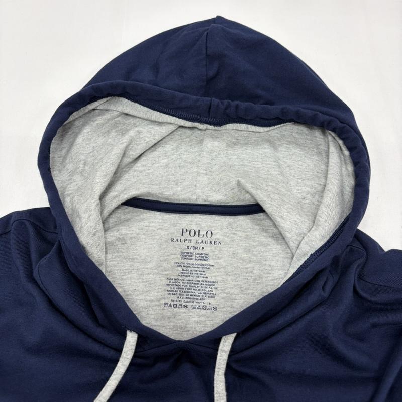 ポロラルフローレン POLO RALPH LAUREN パーカー 長袖 長袖 薄手 パーカー フーディー ポニー刺繡 S 無地 X ワンポイント X ロゴ、文字 X 刺繍 紺 / ネイビー / navy X 灰 / グレー / gray メンズ USED 古着 中古 50162312