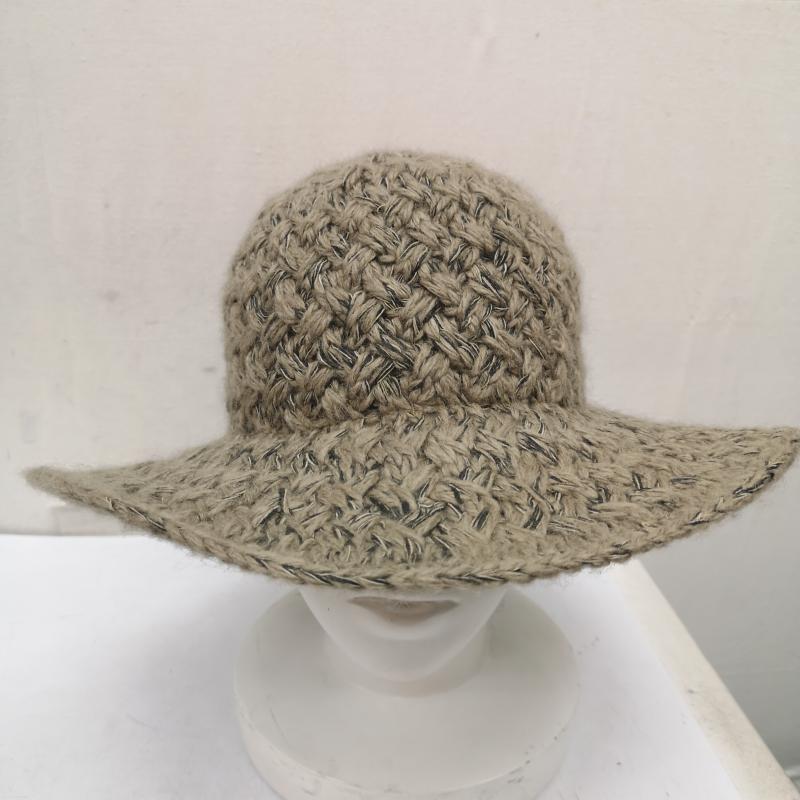 エドウィナホール Edwina Horl 帽子 ハット 15AW 編み ハット - 灰 / グレー / gray メンズ USED 古着 中古 50162323