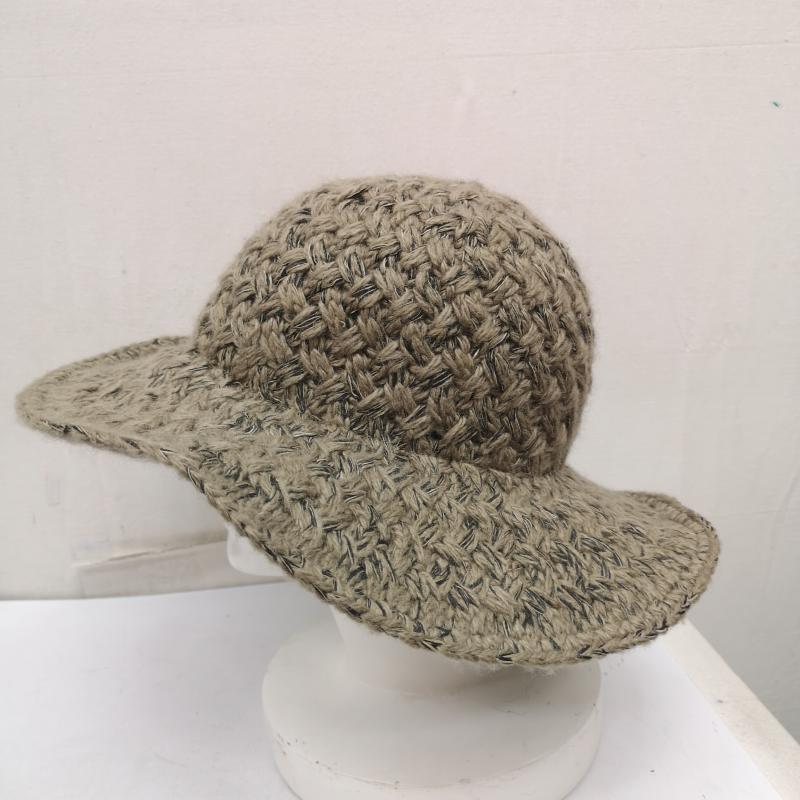 エドウィナホール Edwina Horl 帽子 ハット 15AW 編み ハット - 灰 / グレー / gray メンズ USED 古着 中古 50162323