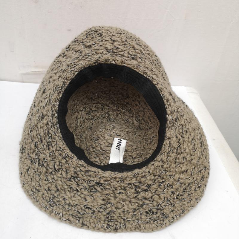 エドウィナホール Edwina Horl 帽子 ハット 15AW 編み ハット - 灰 / グレー / gray メンズ USED 古着 中古 50162323