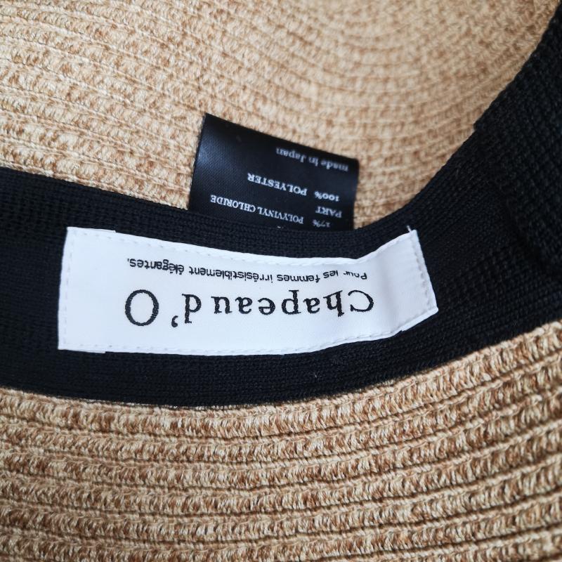 古着 USED 帽子 ハット Chapeau d  O シャポードオー ストロー ハット 麦わら帽子 - レディース USED 古着 中古 50162324