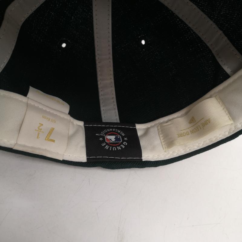 ニューエラ NEW ERA 帽子 キャップ AIME LEON DORE エメレオンドレ ニューヨーク メッツ キャップ 7 1/2 - 緑 / グリーン / green メンズ USED 古着 中古 50162337