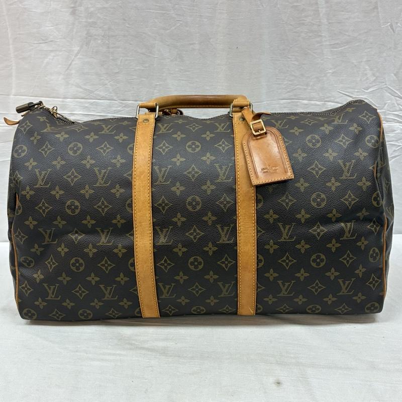 ルイヴィトン LOUIS VUITTON ボストンバッグ ボストンバッグ M41426 キーポル 50 モノグラム ボストンバッグ 大容量 旅行鞄 オールド 80s 89年 フランス製 - レディース USED 古着 中古 50162341