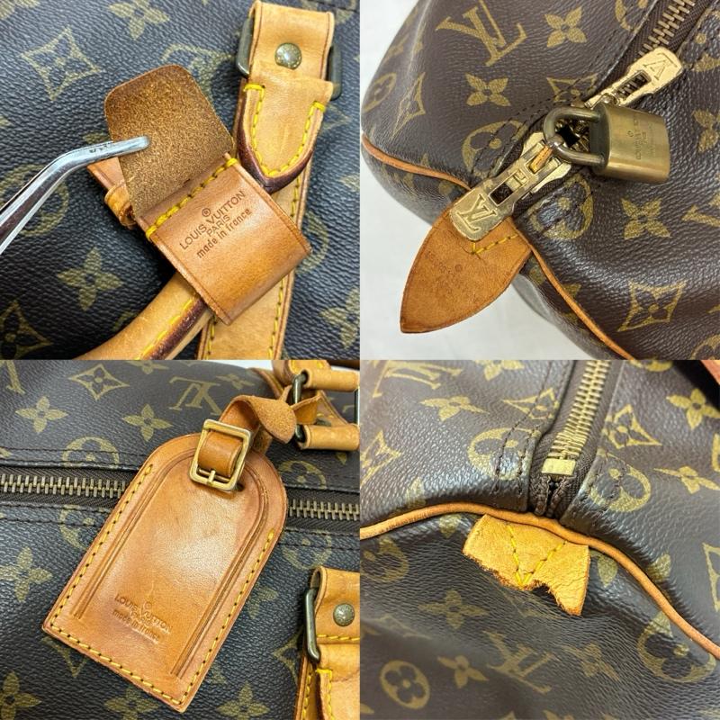 ルイヴィトン LOUIS VUITTON ボストンバッグ ボストンバッグ M41426 キーポル 50 モノグラム ボストンバッグ 大容量 旅行鞄 オールド 80s 89年 フランス製 - レディース USED 古着 中古 50162341