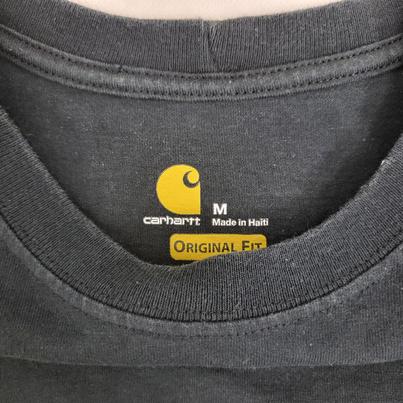 カーハート Carhartt Tシャツ 半袖 ルーズフィット ヘビーウエイト 黒 ワーク K195BLK 3500024557 M メンズ USED 古着 中古 50162342
