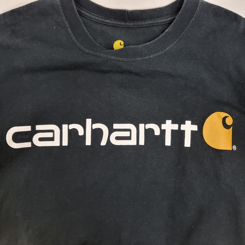 カーハート Carhartt Tシャツ 半袖 ルーズフィット ヘビーウエイト 黒 ワーク K195BLK 3500024557 M メンズ USED 古着 中古 50162342