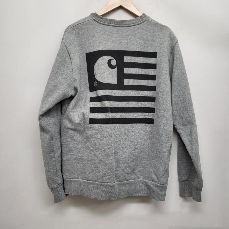 カーハート Carhartt トレーナー 長袖 スウェット M コットン グレー M 灰 / グレー / gray メンズ USED 古着 中古 50162343