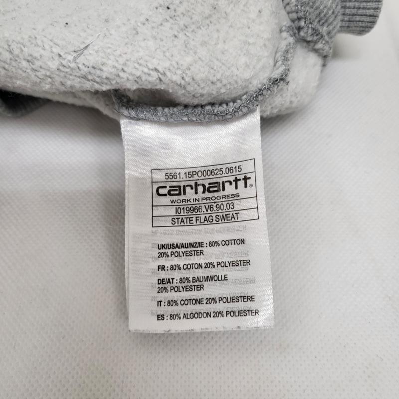 カーハート Carhartt トレーナー 長袖 スウェット M コットン グレー M 灰 / グレー / gray メンズ USED 古着 中古 50162343