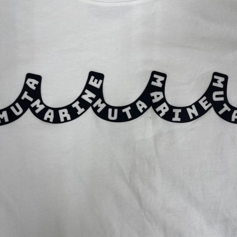 ムータ muta Tシャツ 長袖 ROYAL FLASH 別注 Wave muta MARINE LS Tシャツ XL 白 / ホワイト / white メンズ USED 古着 中古 50162349