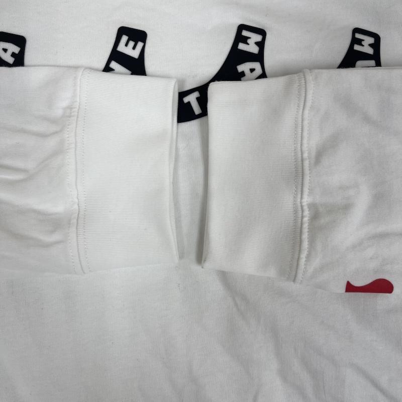 ムータ muta Tシャツ 長袖 ROYAL FLASH 別注 Wave muta MARINE LS Tシャツ XL 白 / ホワイト / white メンズ USED 古着 中古 50162349