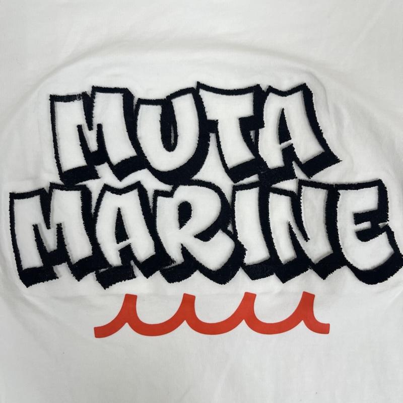 ムータ muta Tシャツ 半袖 ROYAL FLASH 別注 muta Brush Tee デザイン Tシャツ muta-26102 XL 白 / ホワイト / white メンズ USED 古着 中古 50162351