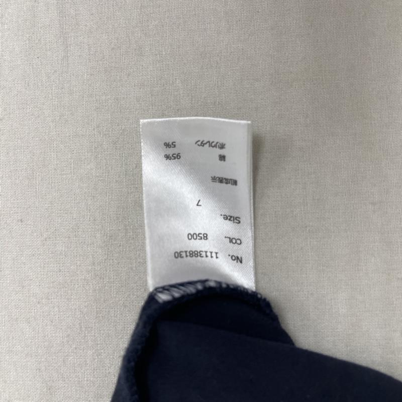 ムータ muta Tシャツ 半袖 PALM WAVE ストレッチ イカリ USA プリント Tシャツ 7 紺 / ネイビー / navy メンズ USED 古着 中古 50162353