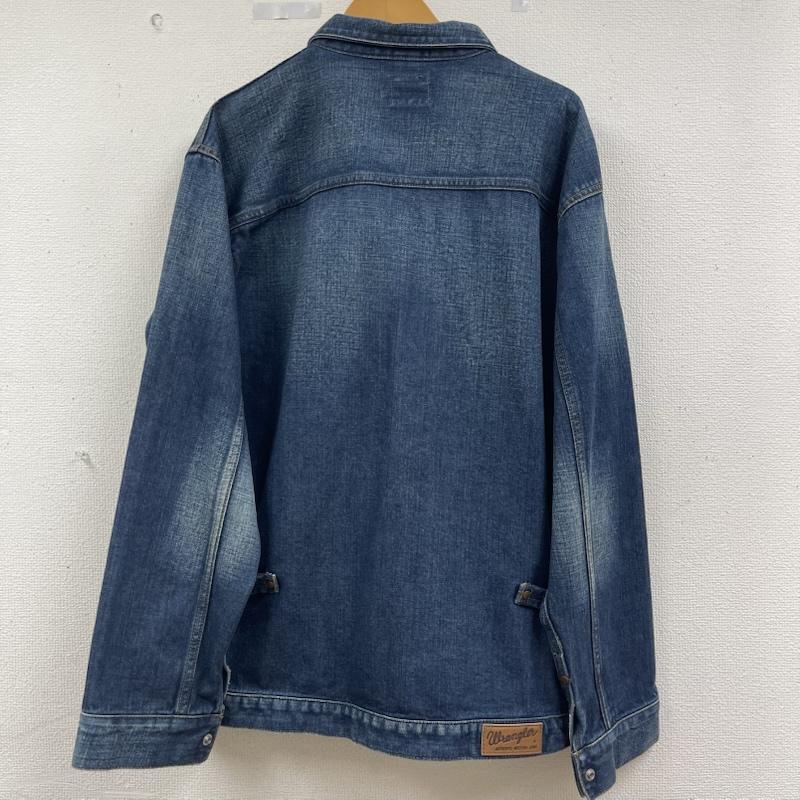 ラングラー Wrangler ジャケット、上着 ジャンパー、ブルゾン AZUL by moussy コラボ デニム ジャケット ジージャン ws9113 XL インディゴ / インディゴ / Indigo メンズ USED 古着 中古 50162354