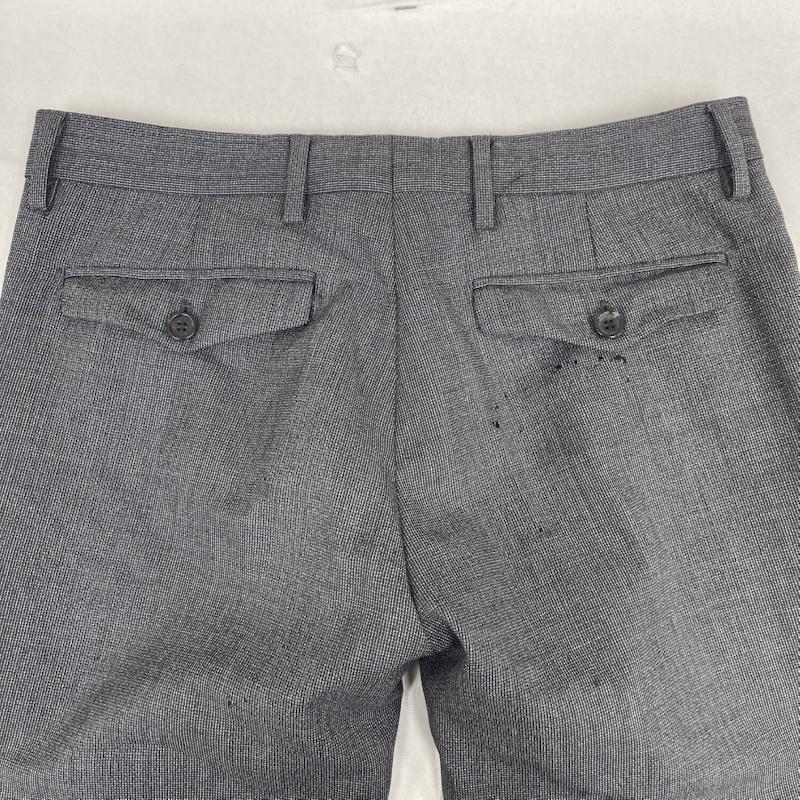 ディオールオム Dior homme パンツ スラックス イタリア製 エディ期 ウールスーツ トラウザーズ スラックス パンツ 7h3170210295 44 ダークグレー / ダークグレー / メンズ USED 古着 中古 50162364