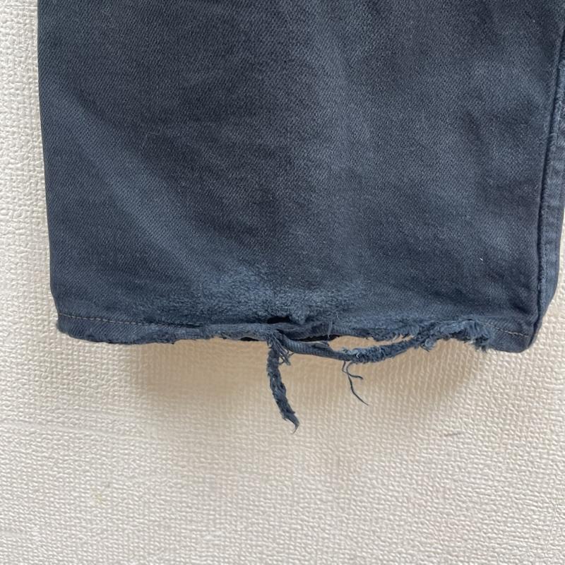 ポロラルフローレン POLO RALPH LAUREN パンツ デニム、ジーンズ メキシコ製 ビッグシルエット ジップフライ デニム パンツ ジーパン 40インチ 黒 / ブラック / black メンズ USED 古着 中古 50162368