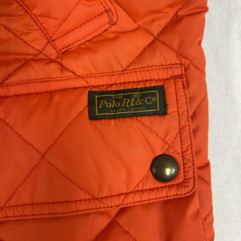 ポロラルフローレン POLO RALPH LAUREN ジャケット、上着 ダウンベスト ダイヤモンド キルティング ハンティング ナイロン ベスト M 橙 / オレンジ / orange メンズ USED 古着 中古 50162371