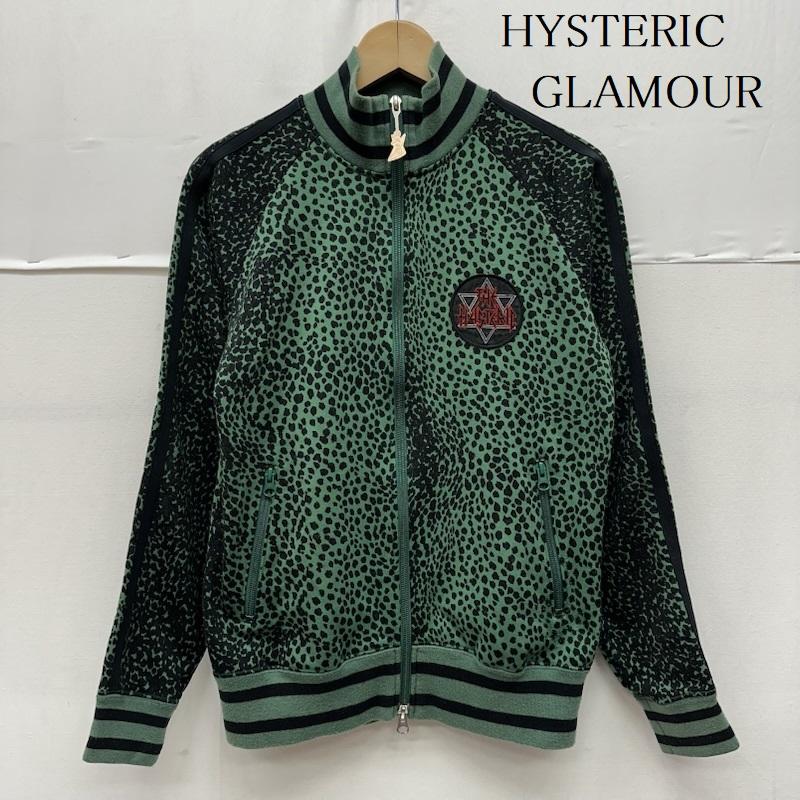 ヒステリックグラマー HYSTERIC GLAMOUR ジャケット、上着 ジャンパー、ブルゾン レオパード トラック ジャケット 2CJ-2900 FREE 緑 / グリーン / green レディース USED 古着 中古 50162375