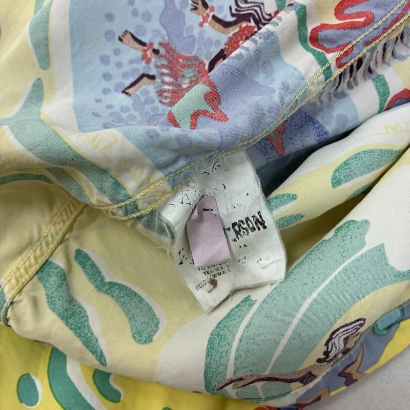 サンサーフ SUN SURF シャツ、ブラウス 半袖 JOHN SEVERSON ジョン・セバーソン オープンカラー 開襟 レーヨン アロハシャツ M メンズ USED 古着 中古 50162377