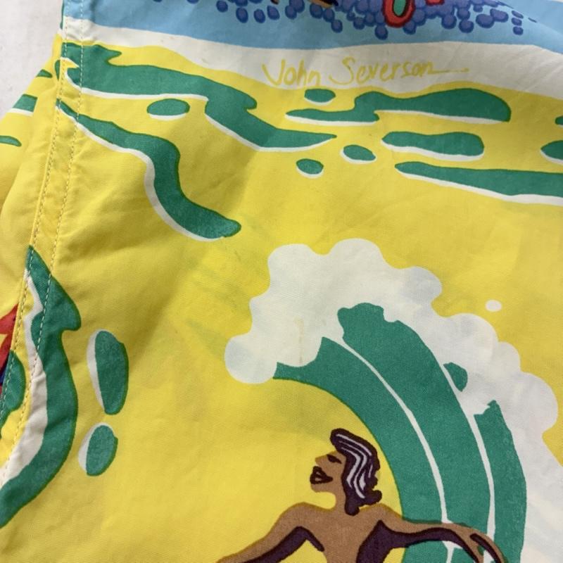 サンサーフ SUN SURF シャツ、ブラウス 半袖 JOHN SEVERSON ジョン・セバーソン オープンカラー 開襟 レーヨン アロハシャツ M メンズ USED 古着 中古 50162377