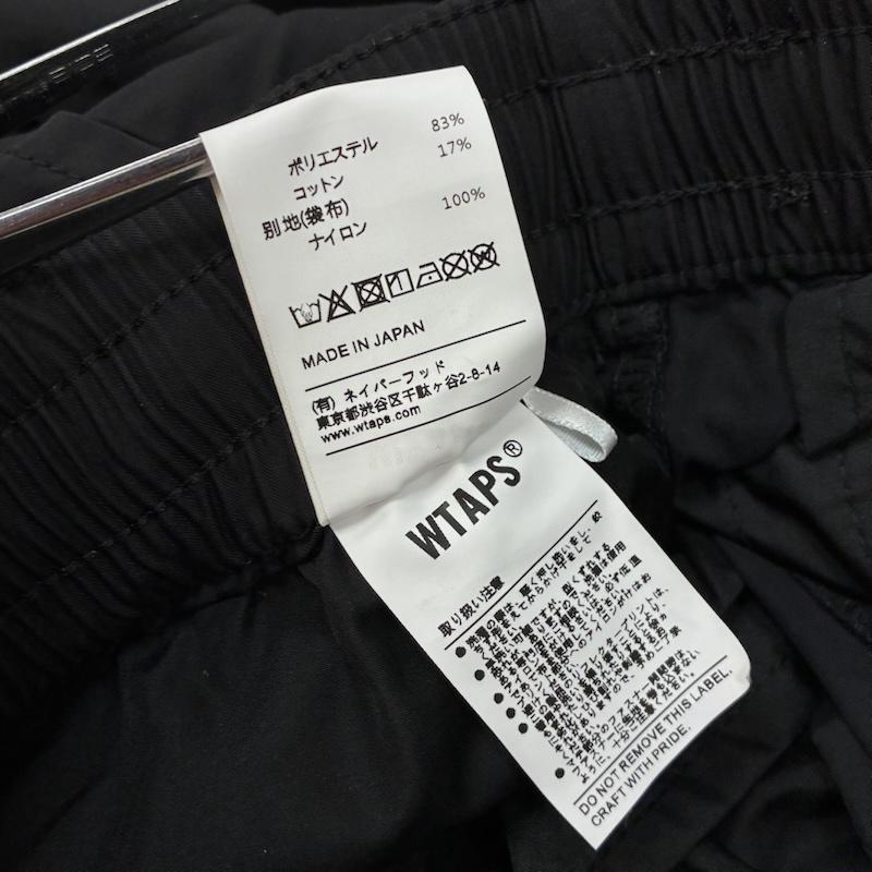 ダブルタップス WTAPS ボトムス ボトムス 19ss DELI TROUSERS COPO TAFFETA サイドジップ イージー トラックパンツ 191BRDT-PTM01 1 メンズ USED 古着 中古 50162383