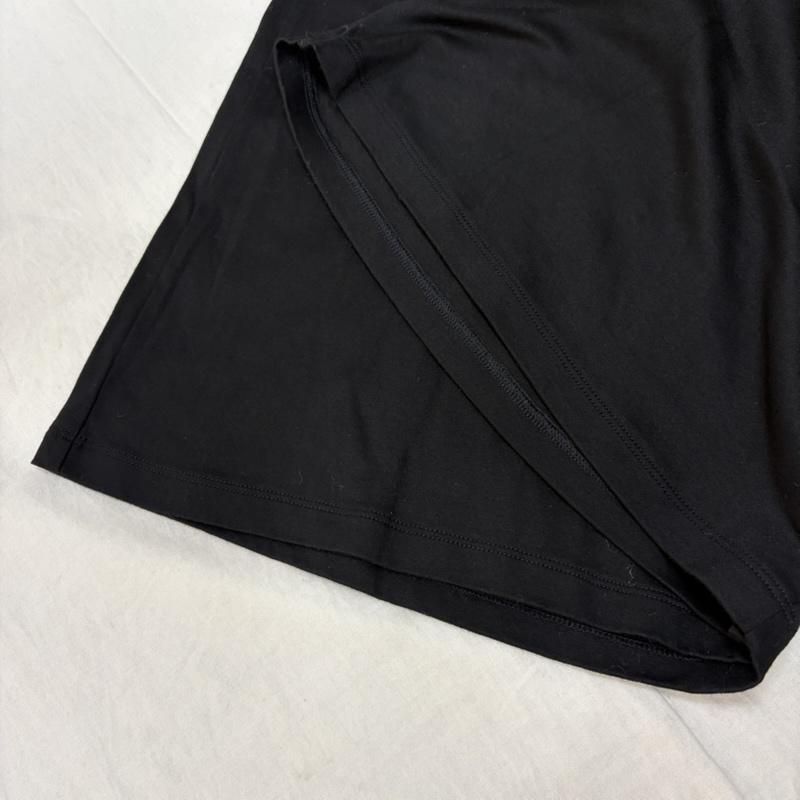 古着 USED ワンピース ロングスカート knrn キナリノ Tシャツワンピース black 日本製 cotton100% M M 無地 黒 / ブラック / black レディース USED 古着 中古 50162386