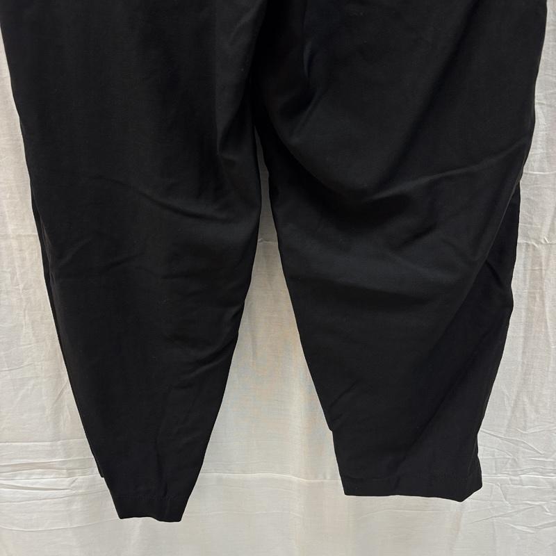 エヌハリウッド N.HOOLYWOOD ボトムス ボトムス 112-PT02 pieces ジップデザイン 2タック スラックス パンツ 38 黒 / ブラック / black メンズ USED 古着 中古 50162389