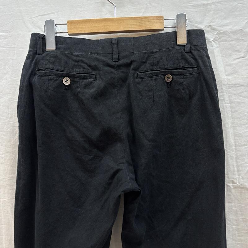 トリココムデギャルソン tricot COMME des GARSONS ボトムス ボトムス ノータック トラウザー パンツ - 黒 / ブラック / black メンズ USED 古着 中古 50162390