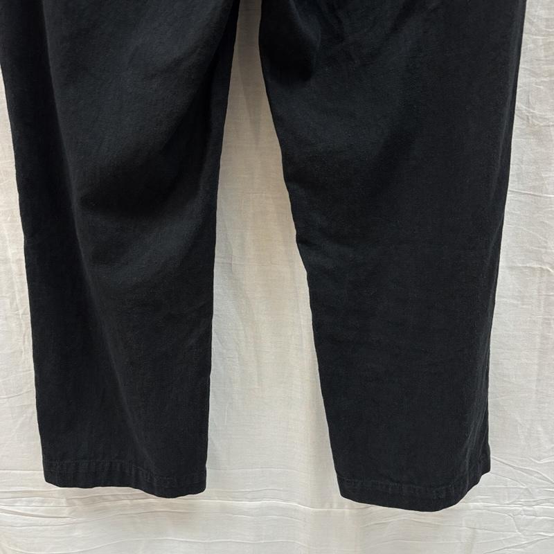 トリココムデギャルソン tricot COMME des GARSONS ボトムス ボトムス ノータック トラウザー パンツ - 黒 / ブラック / black メンズ USED 古着 中古 50162390
